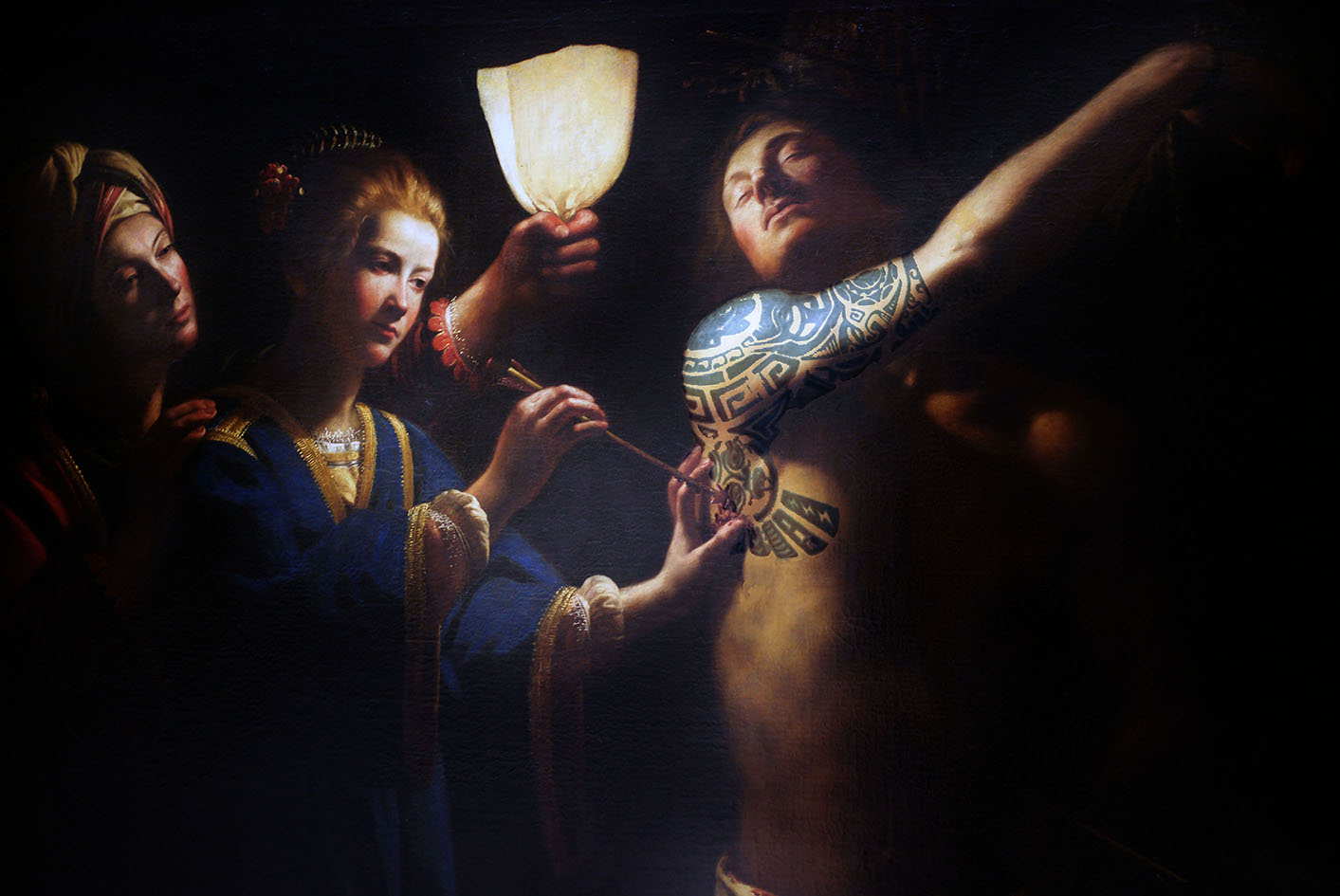 Seb tatoué par Irène