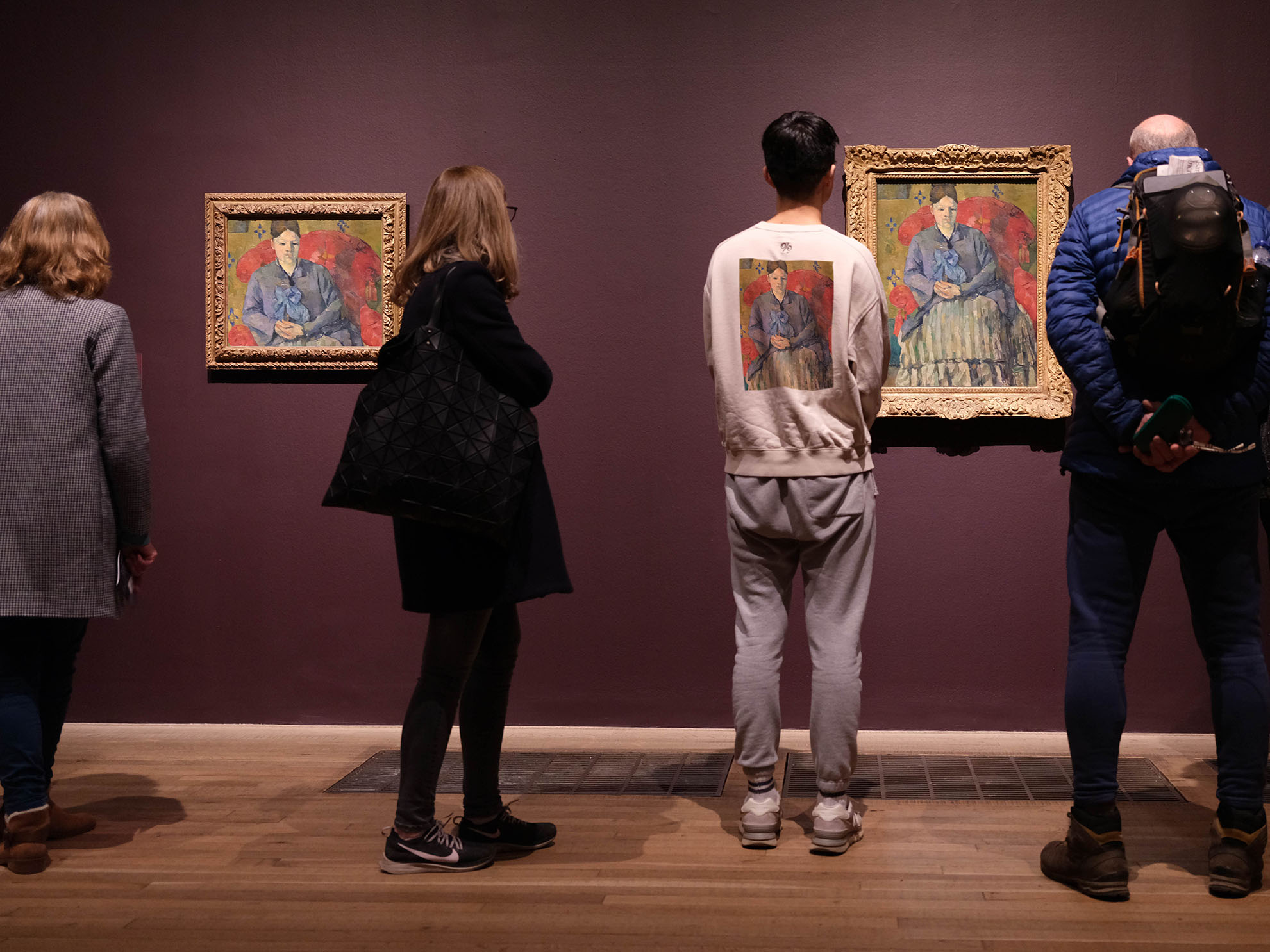 Monsieur Dupont entre au musée