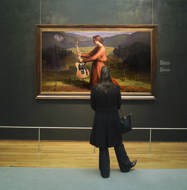 Monsieur Dupont entre au musée