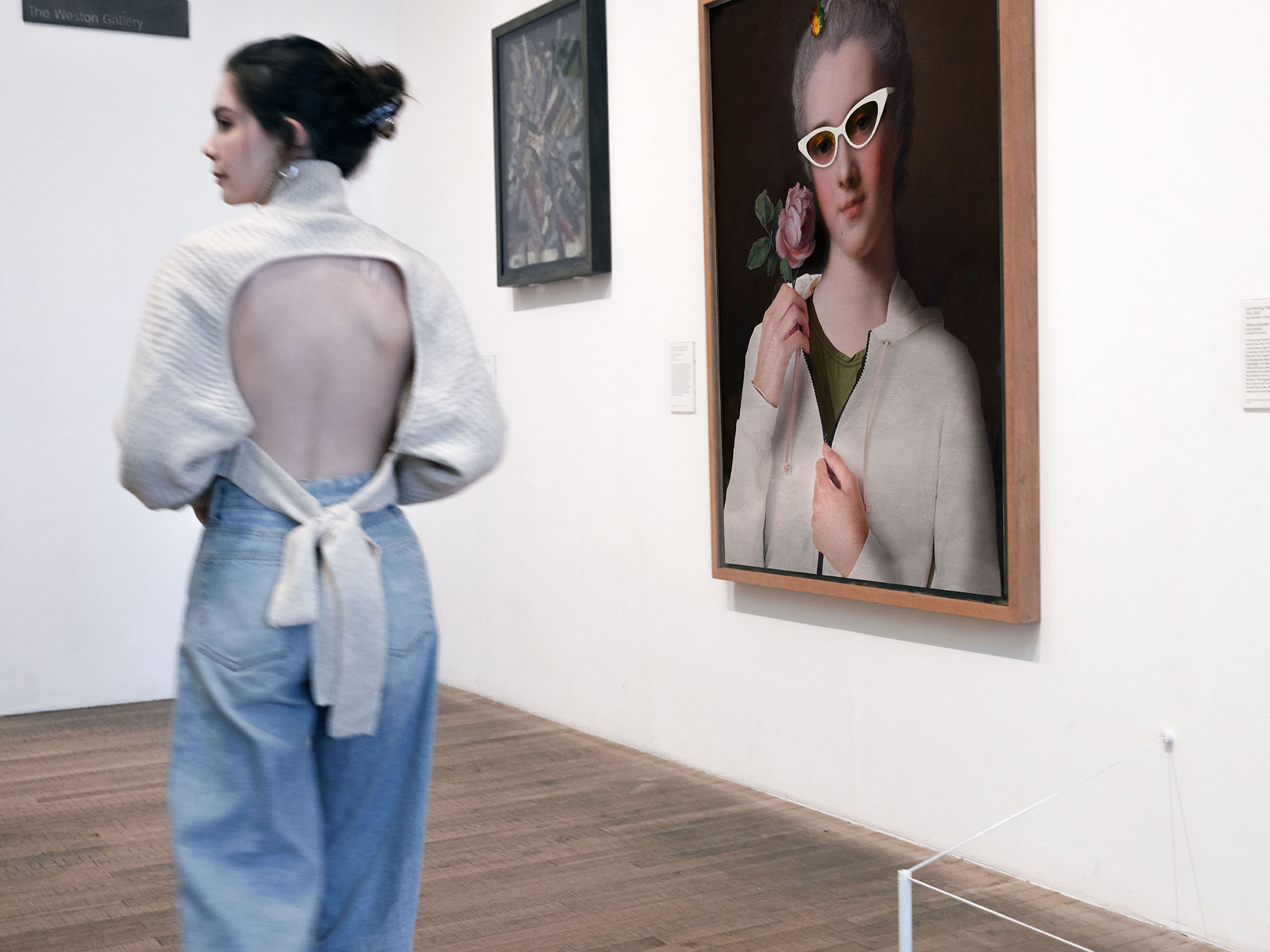 Monsieur Dupont entre au musée