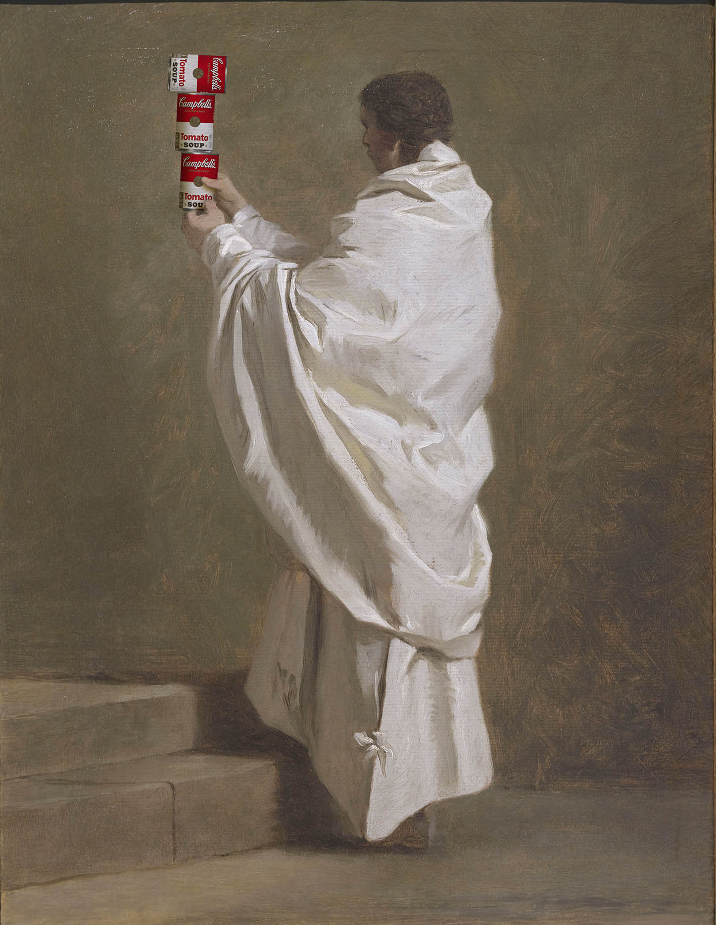 Des visiteurs, des tableaux détournés, de vrais faux tableaux accrochés dans des musées qui ne les ont jamais accueillis, etc.